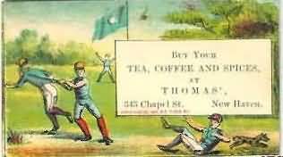 1881 Thomas Coffee Tea Card